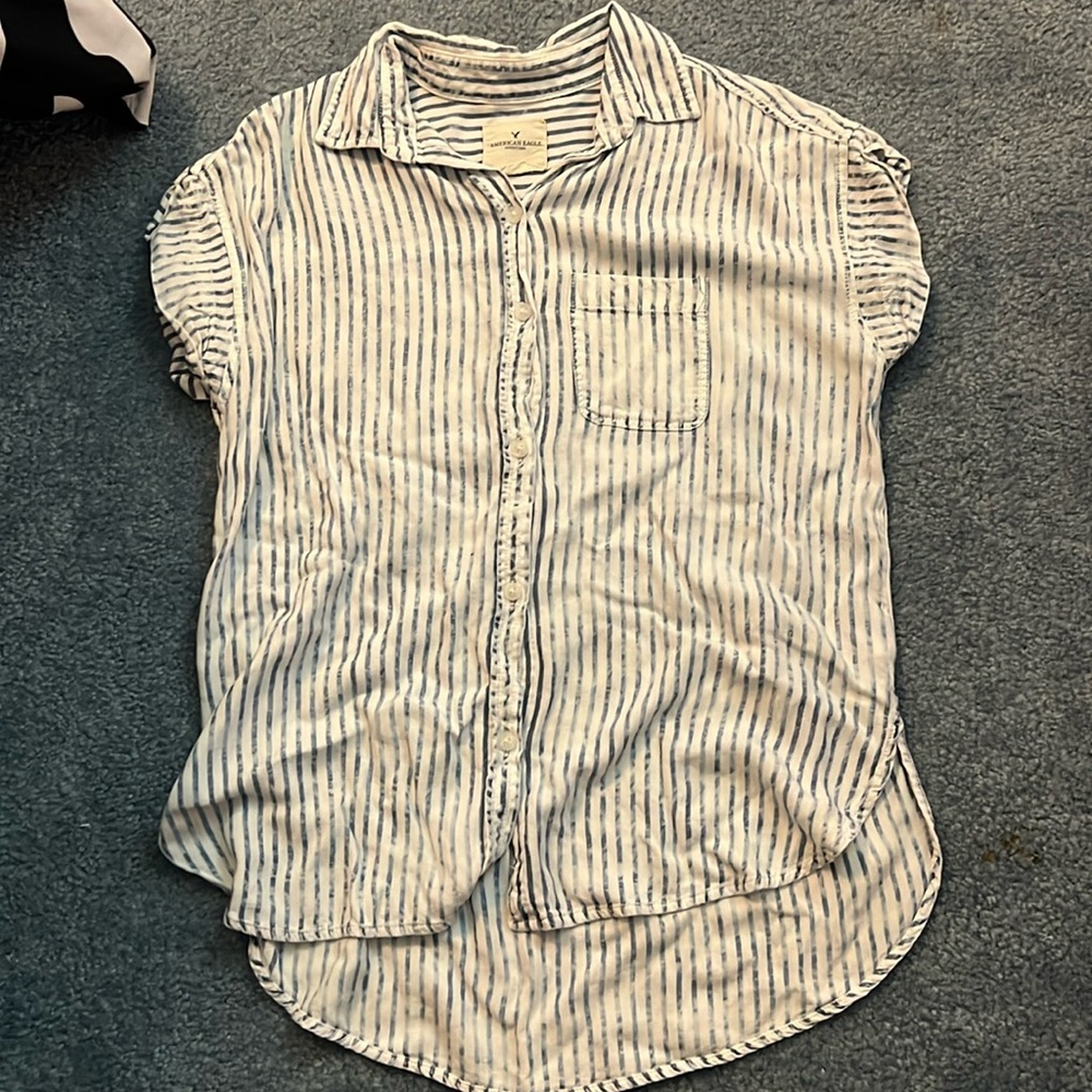 American Eagle striped shirt